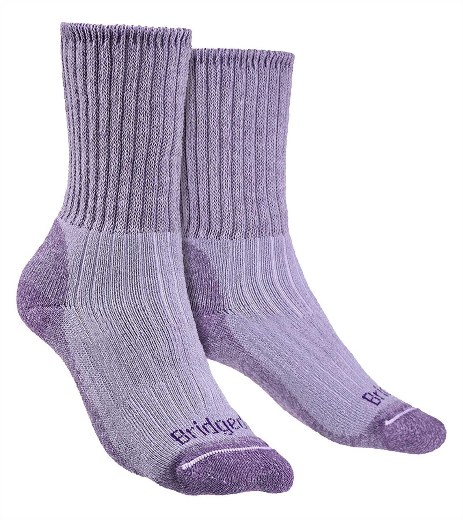 Bridgedale - Womens Hiking Outdoor Midweight Merino Wool Cushioned Boot Socks - Picture 4 of 7