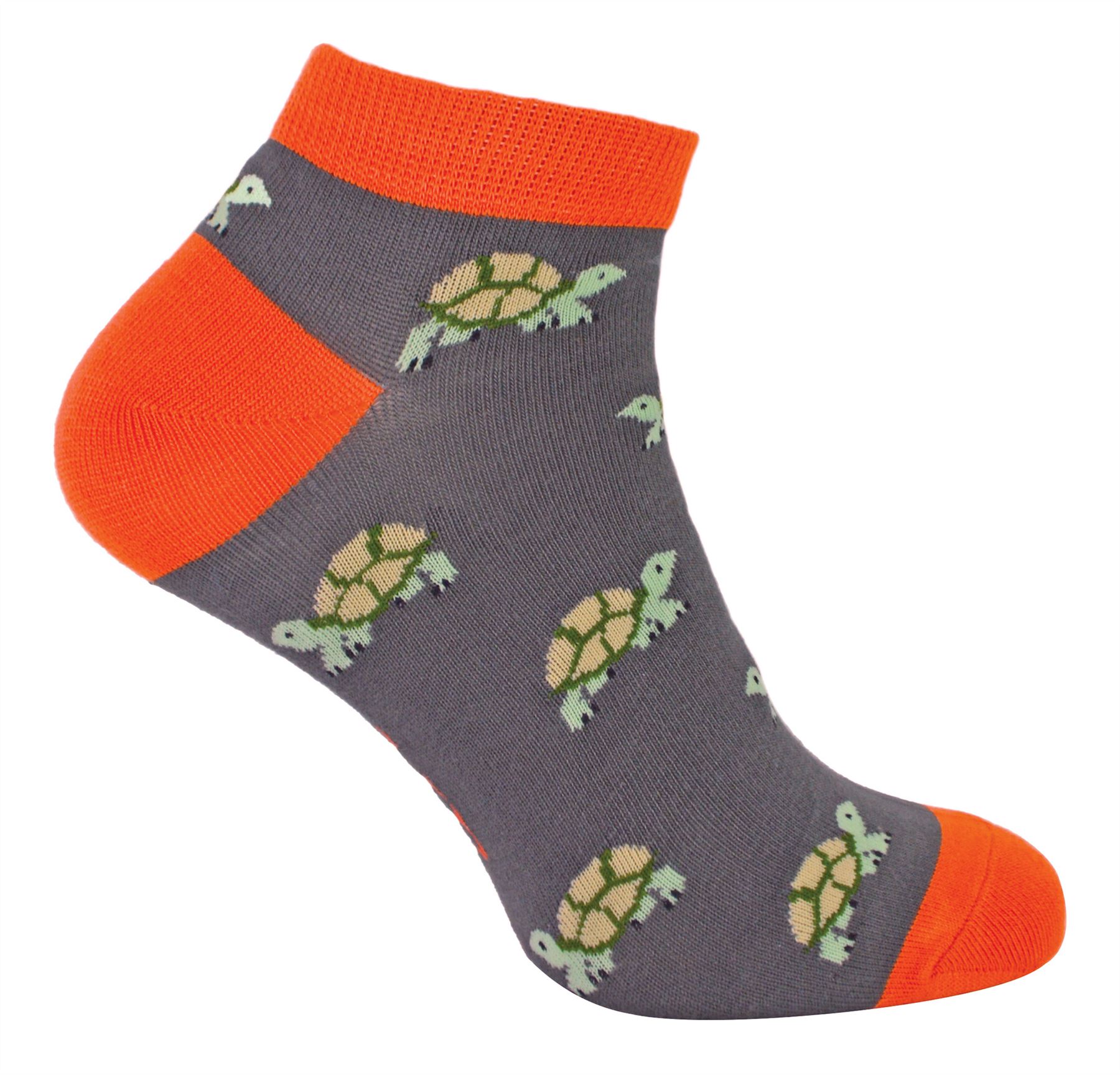 Mr Heron - Bambus Tiermuster Trainersocken für Herren | atmungsaktive tief geschnittene Socken - Bild 12 von 13
