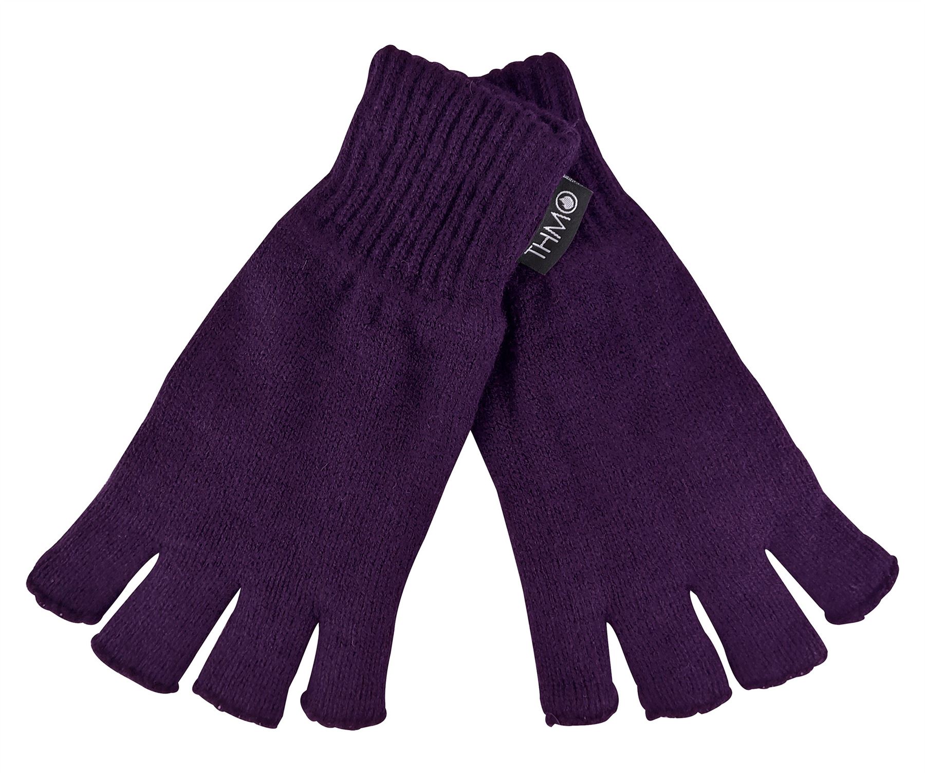Womens Windproof Thinsulate Fingerless Gloves | THMO | Thermal Fleece Lined
