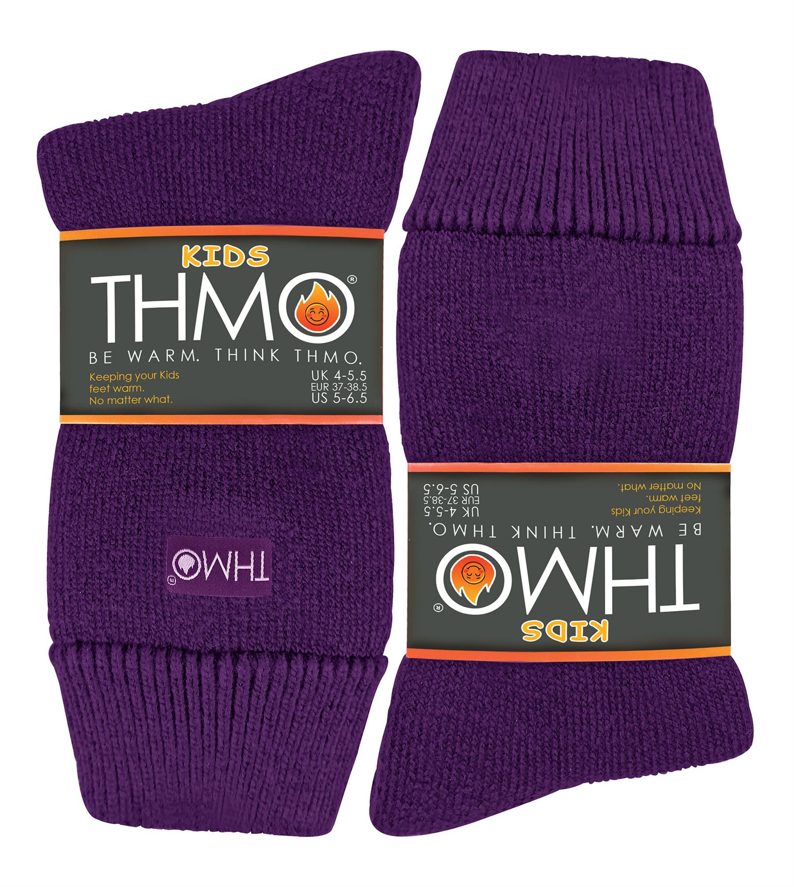 Thermal Socks for Boys & Girls | THMO | Thick Soft Fleece Socks for Children - Picture 9 of 9
