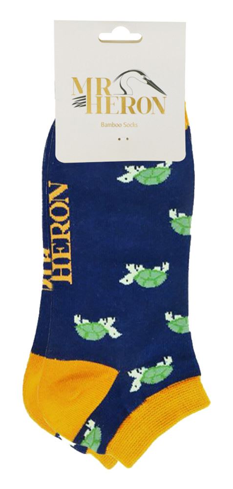 Mr Heron - Bambus Tiermuster Trainersocken für Herren | atmungsaktive tief geschnittene Socken - Bild 7 von 13