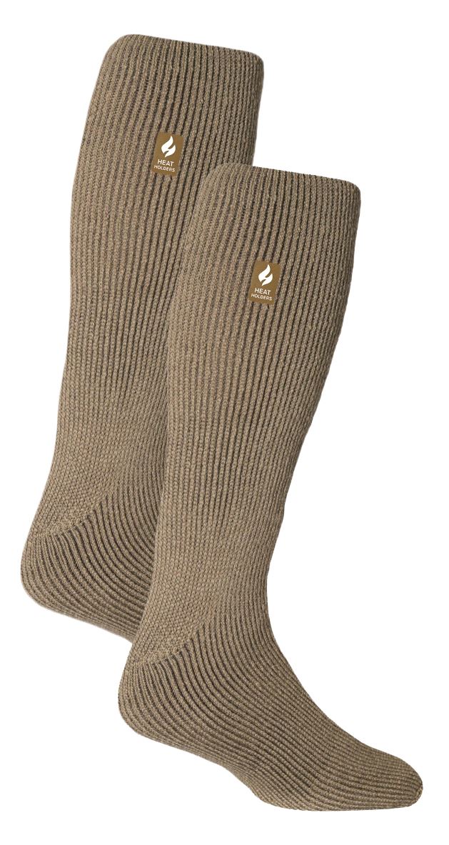 Paquete de 2 calcetines térmicos hasta la rodilla para hombre | soportes térmicos | calcetines largos acogedores - Imagen 6 de 17