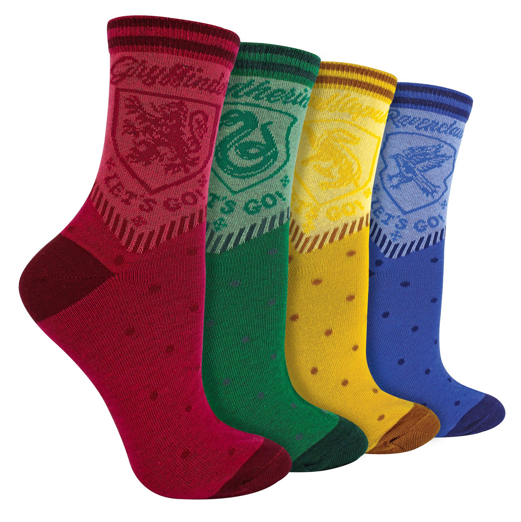 4 Paar Harry Potter Socken | Neuheit Hogwarts Socken | Harry Potter Geschenke - Bild 2 von 3