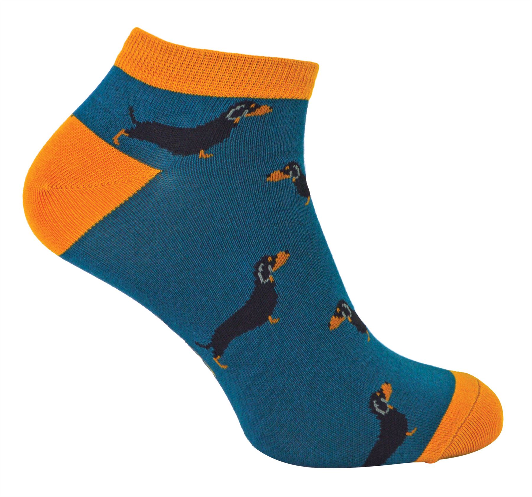 Mr Heron - Bambus Tiermuster Trainersocken für Herren | atmungsaktive tief geschnittene Socken - Bild 10 von 13