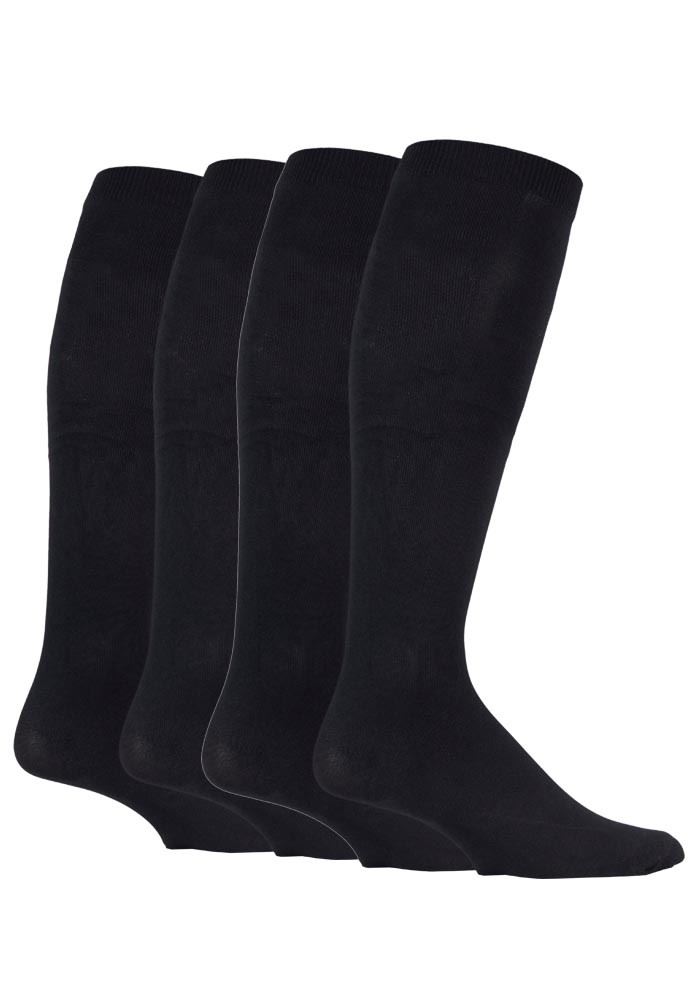 IOMI - 4 Pairs Knee High Footnurse Graduated Compression 40 Denier Socks - Picture 2 of 13