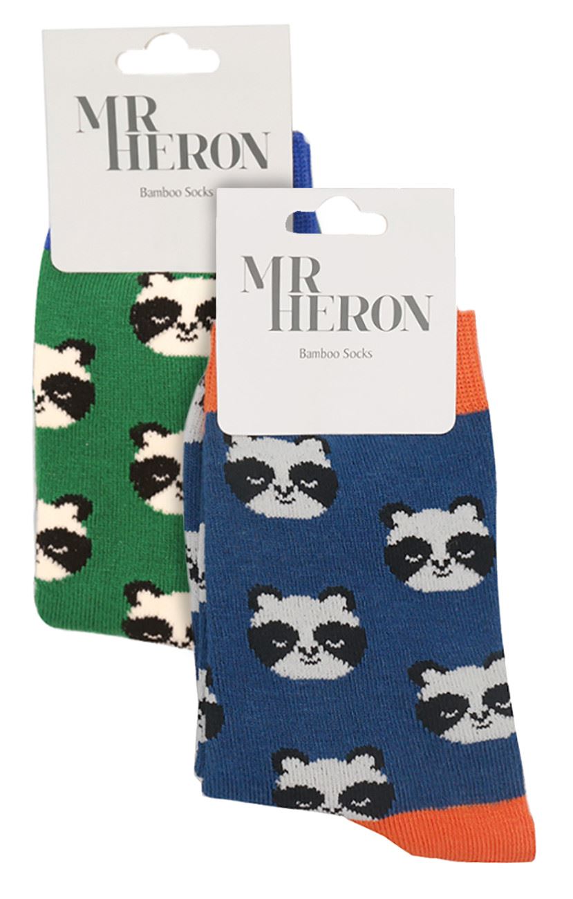 2 Pack Animal Pattern Socks for Boys | Mr Heron | Novelty Bamboo Kids Socks - Picture 13 of 21