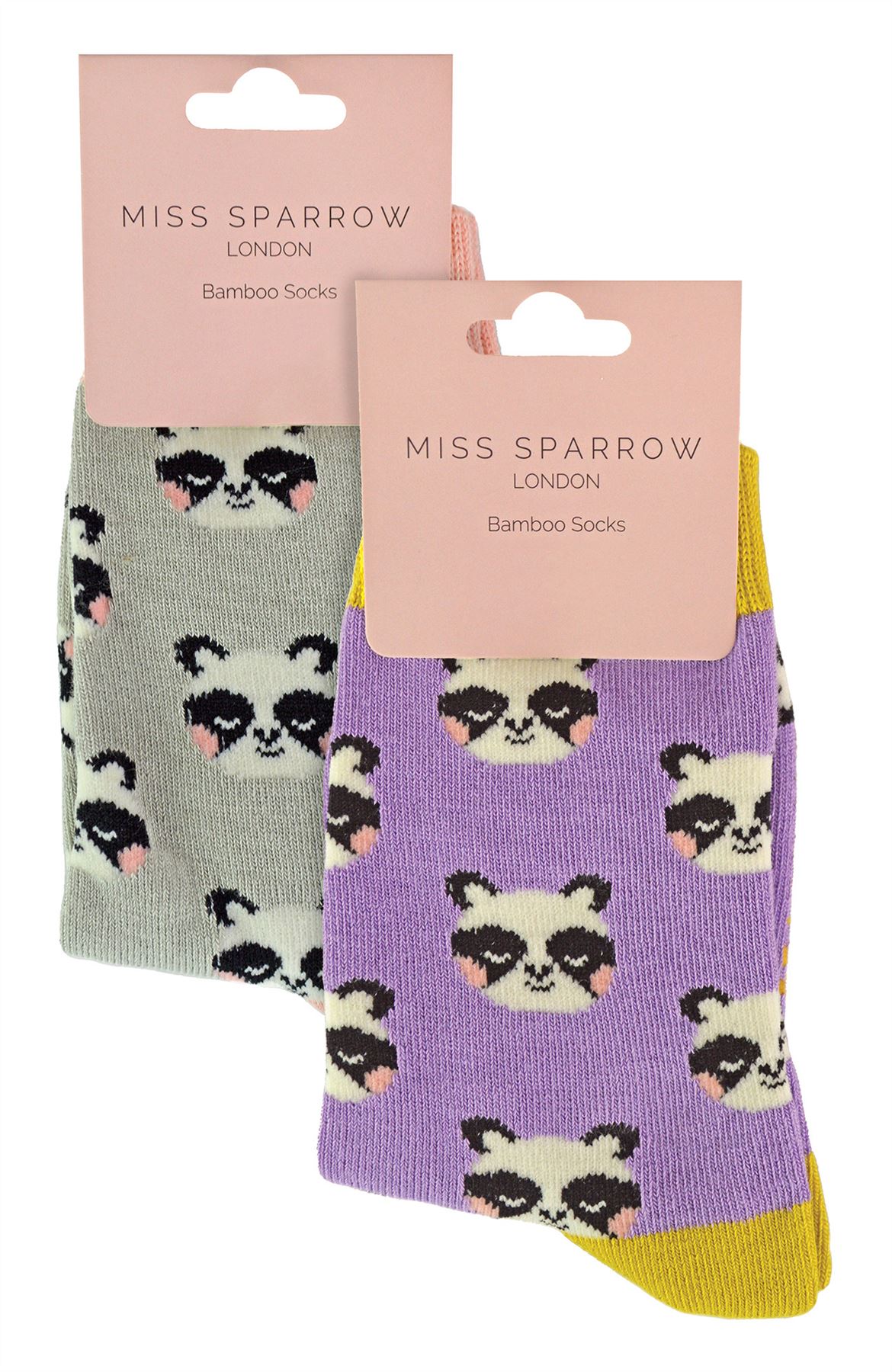 2 Pack Animal Pattern Socks for Girls | Miss Sparrow | Soft Bamboo Kids Socks - Picture 13 of 23