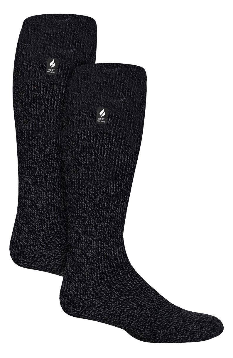 Paquete de 2 calcetines térmicos hasta la rodilla para hombre | soportes térmicos | calcetines largos acogedores - Imagen 16 de 17