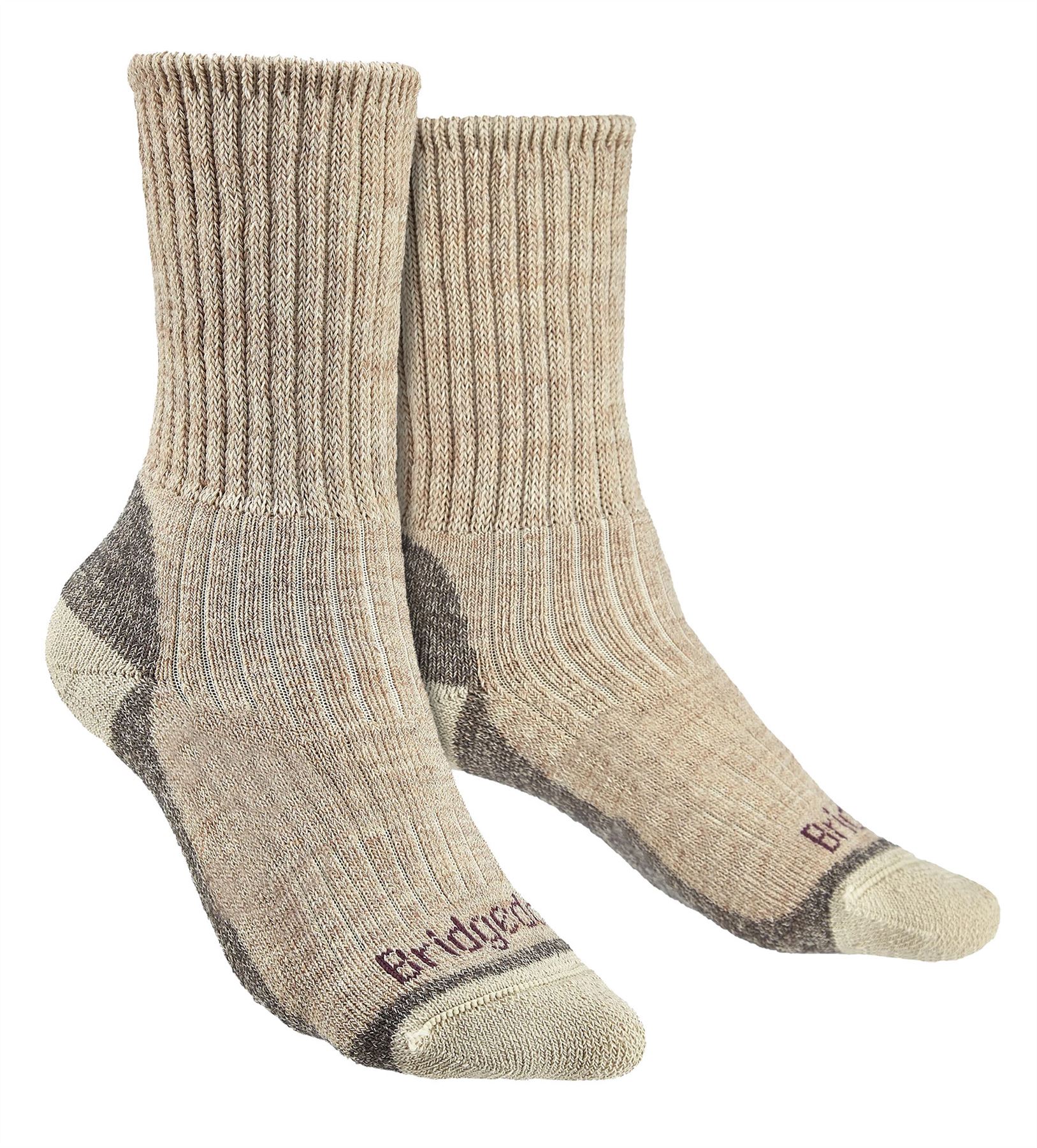 Bridgedale - Womens Hiking Outdoor Midweight Merino Wool Cushioned Boot Socks - Picture 6 of 7