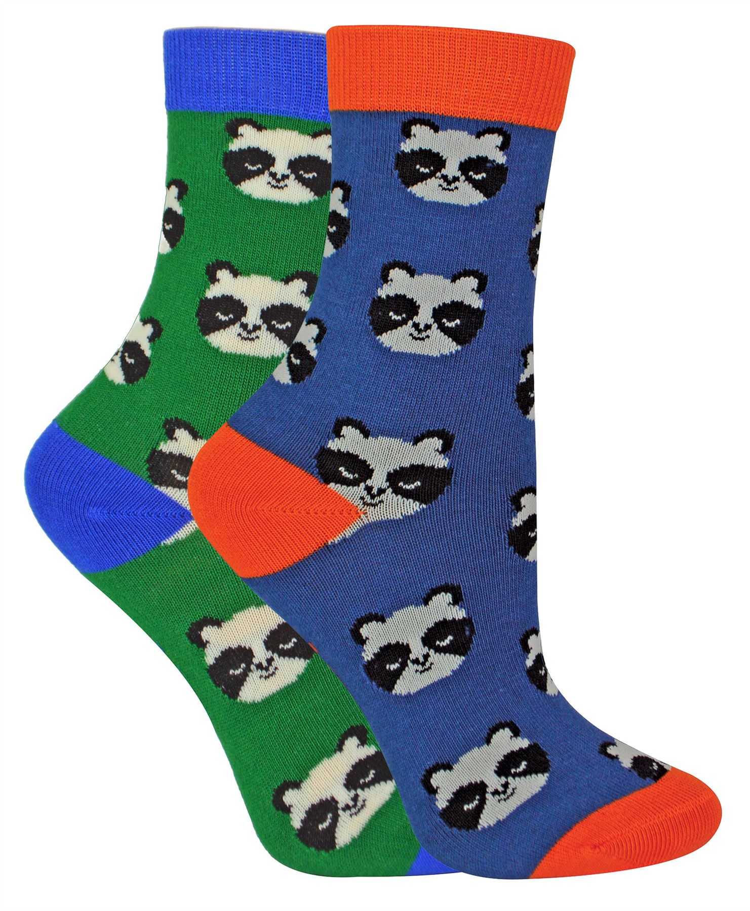 2 Pack Animal Pattern Socks for Boys | Mr Heron | Novelty Bamboo Kids Socks - Picture 12 of 21