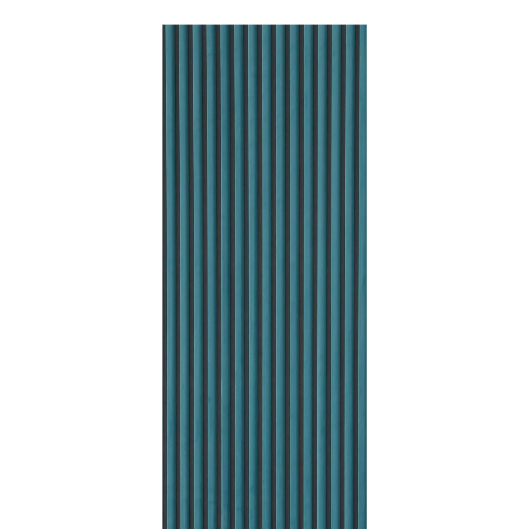 Velour Acoustic Wall Slatted 3D Panel Curved Slat - Picture 5 of 20