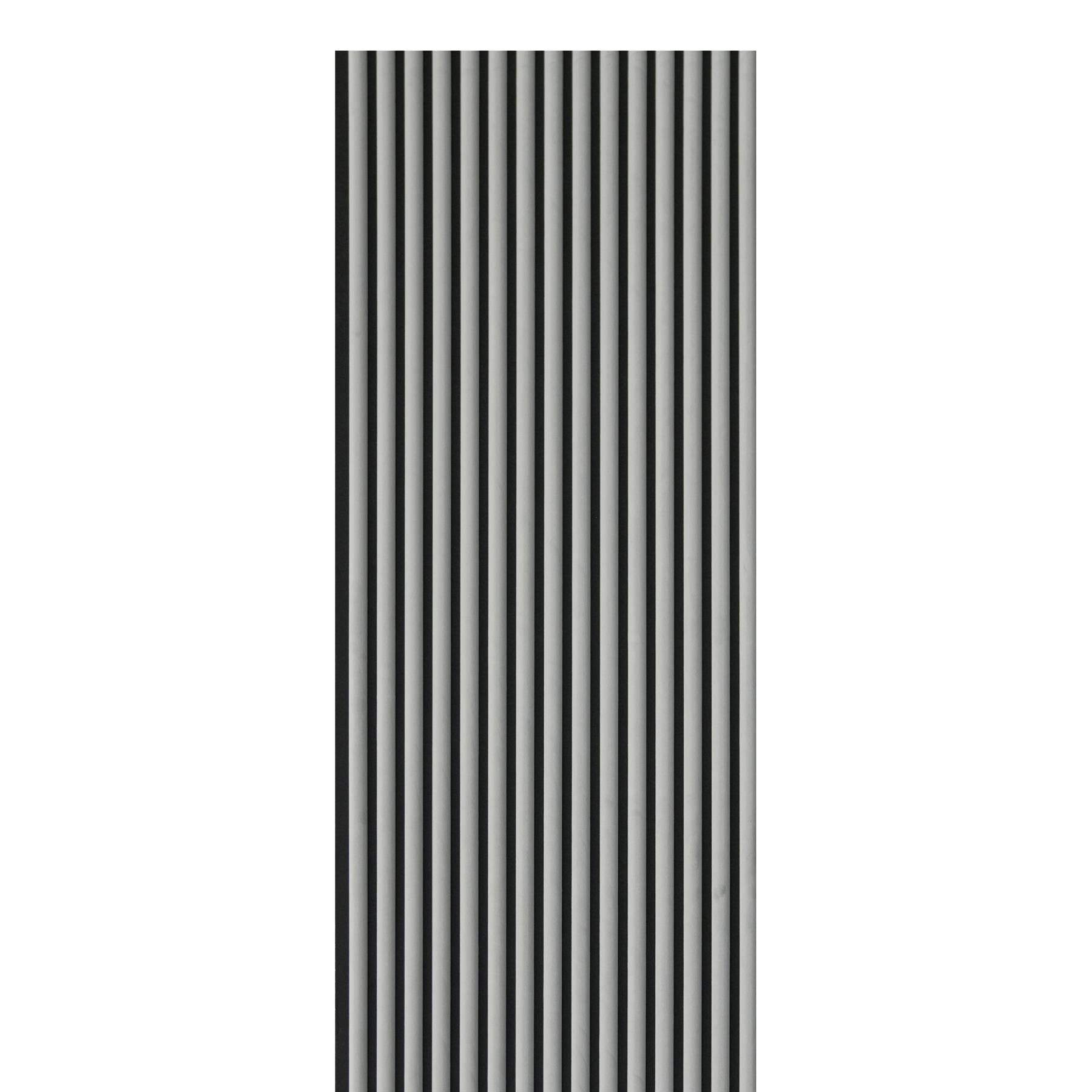 Velour Acoustic Wall Slatted 3D Panel Curved Slat - Picture 14 of 20