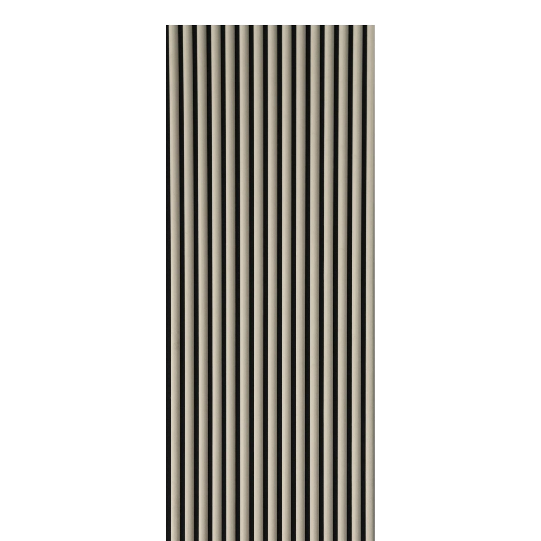 Velour Acoustic Wall Slatted 3D Panel Curved Slat - Picture 11 of 20