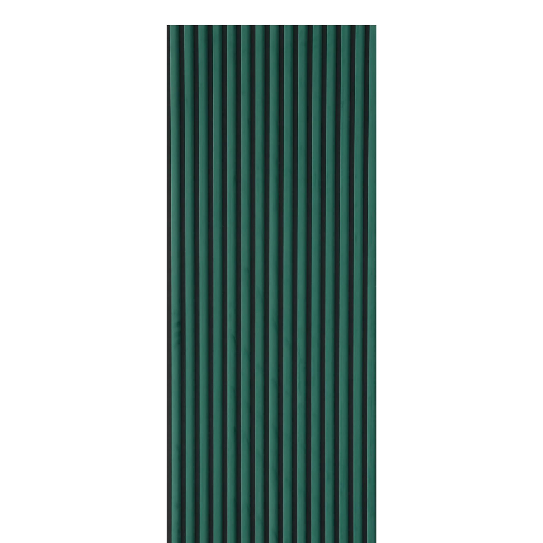 Velour Acoustic Wall Slatted 3D Panel Curved Slat - Picture 2 of 20