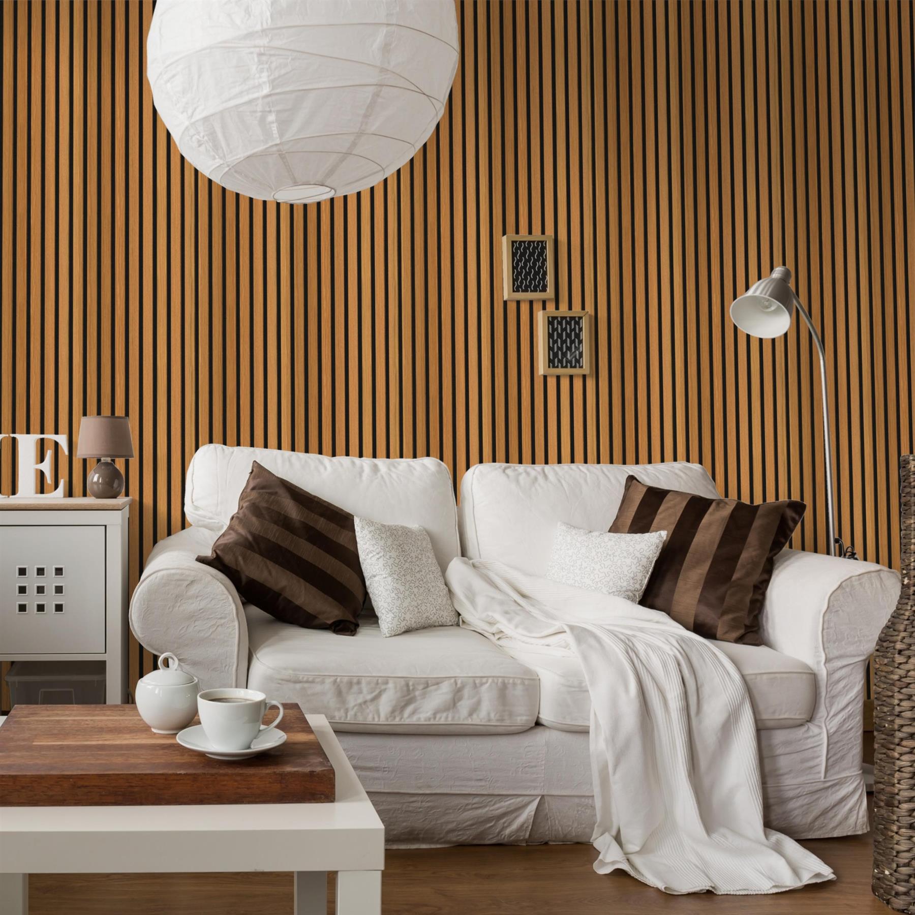 Tuda Grass Direct Acoustic Wall Slatted 3D Wood Veneer Panels Series 1 - Picture 19 of 20
