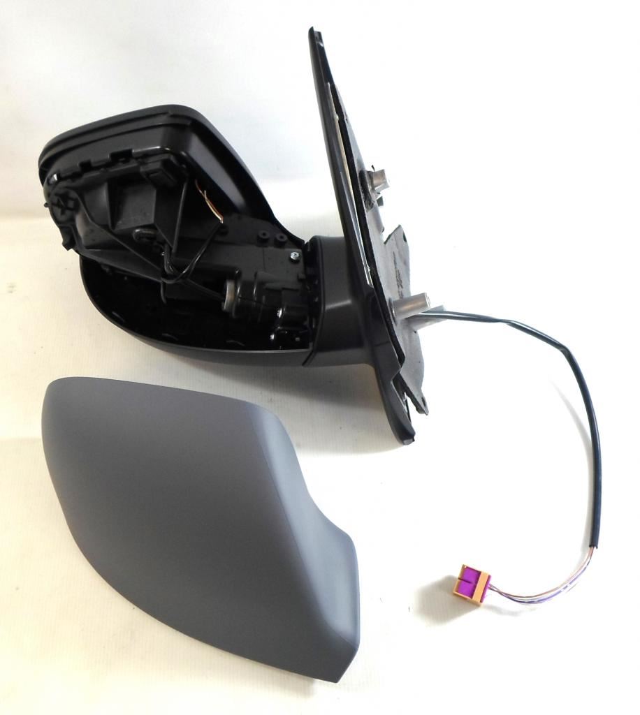 VW Transporter T5 Van 1/2010 Electric Wing Door Mirror Primed Drivers