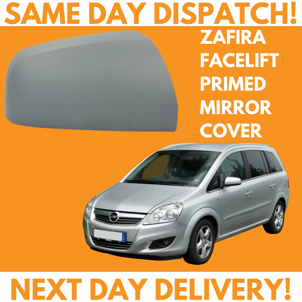 For Vauxhall Zafira B MK2 20082014 Wing Mirror Cover Primed Right Side