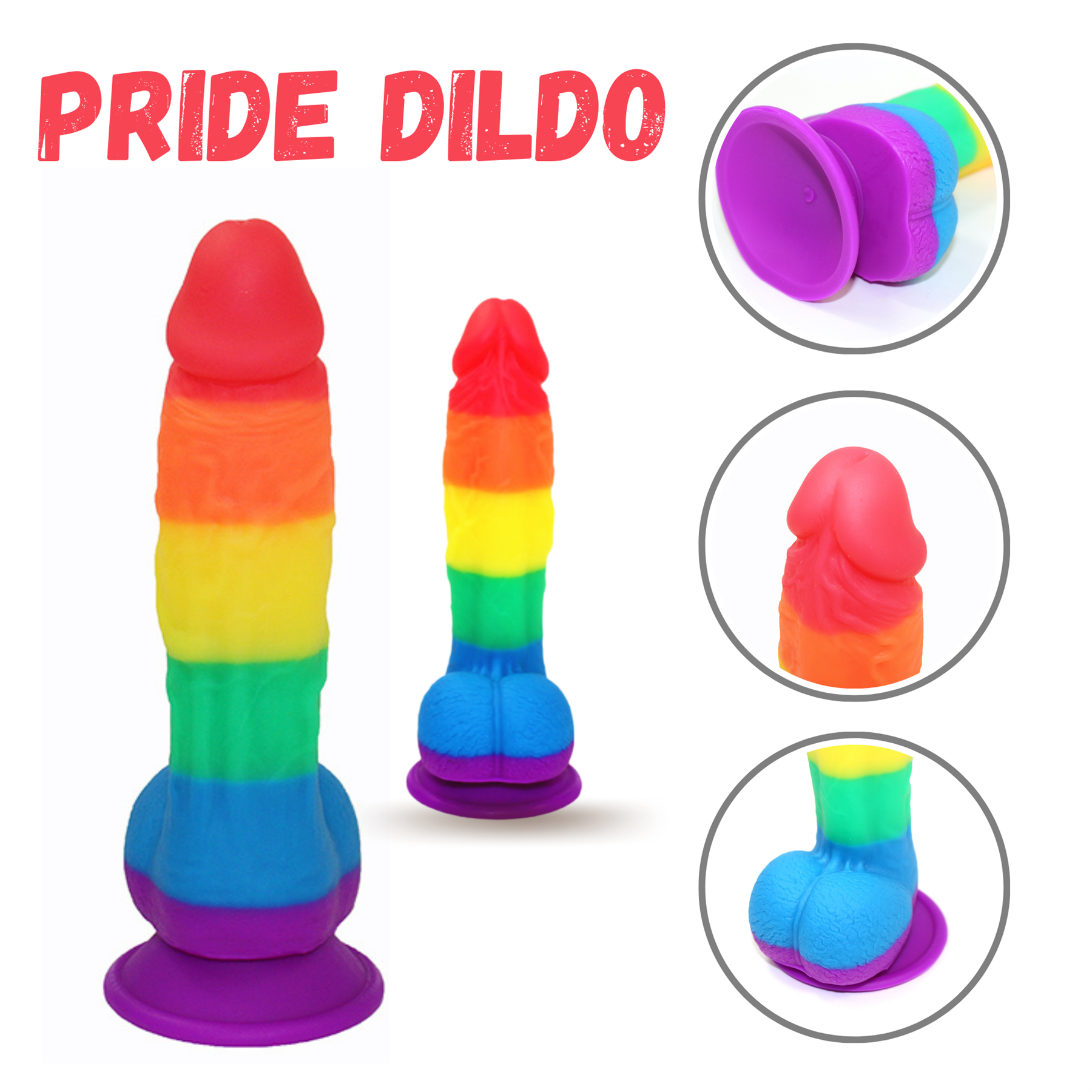 Dildo Sex Toy Realistic Dildo Strap On Dildo Sex Toys for Men and Women - Picture 22 of 29