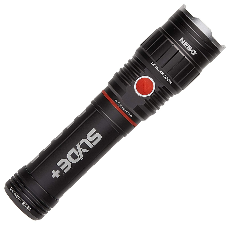 Work Torch LED COB Nebo Slyde King Flash Light Rechargeable 2 Year