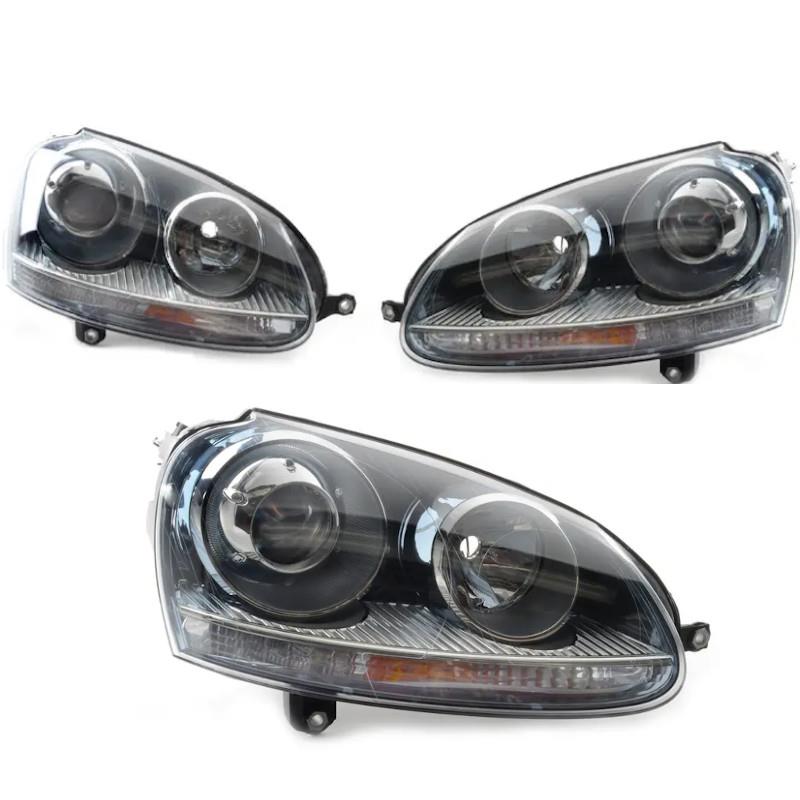 VW Golf MK5 R32 Style Headlights 20032009 Xenon Look Projector