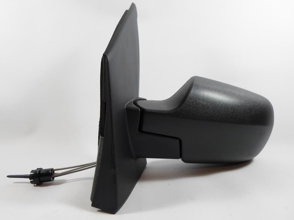Ford Fiesta MK6 20022005 Manual Black Door Wing Mirror Passenger Side