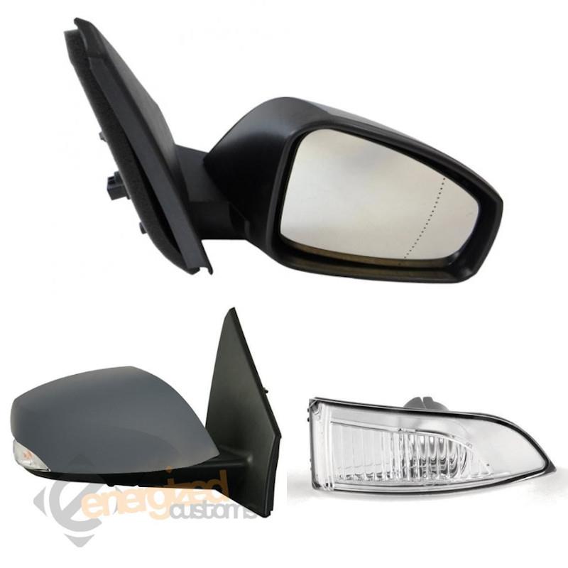 aftermarket Megane Mk3 2008-2016 Door Mirror Electric Primed O//S Driver Right