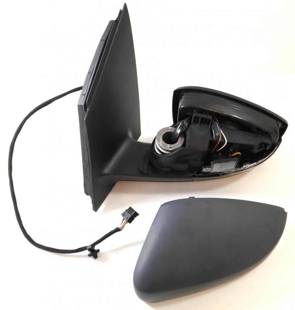 For VW Polo 6R 20092016 Electric Heated Wing Mirror Primed Passenger Side Left eBay