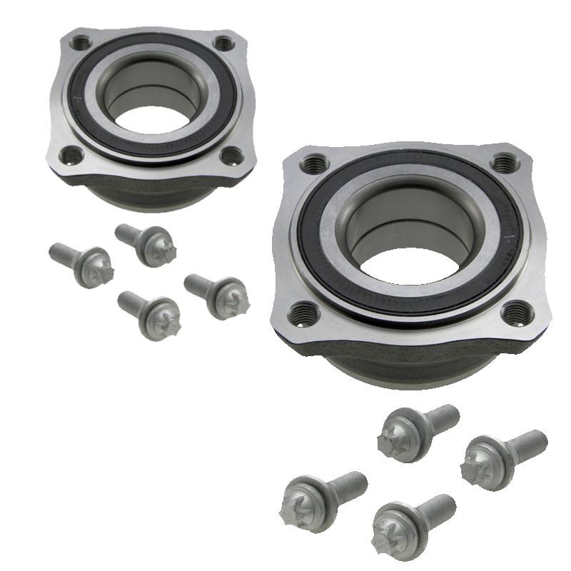 For BMW X3 F25 20102017 Rear Hub Wheel Bearing Kits Pair eBay