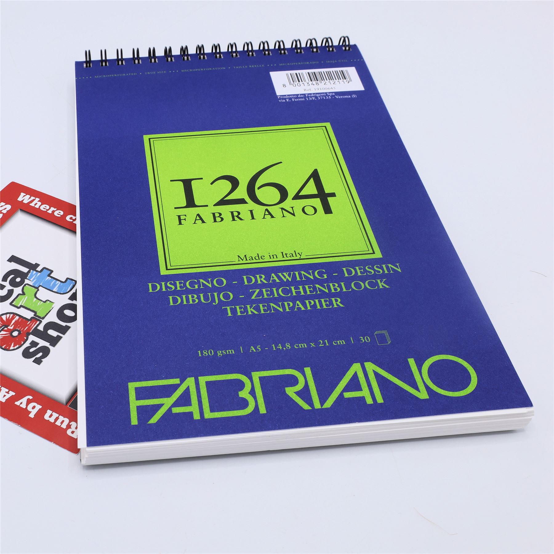 Fabriano 1264 drawing pad paper 180gsm spiral bound A4 A5 or A3 - Picture 15 of 17
