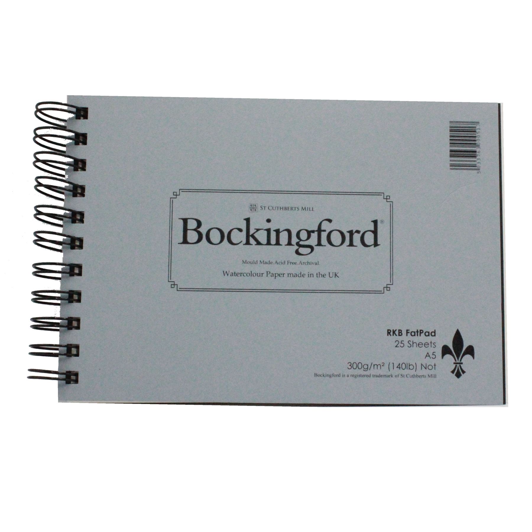 Bockingford watercolour paper paint pad rough cold press not large fat pad rkb - Picture 8 of 16