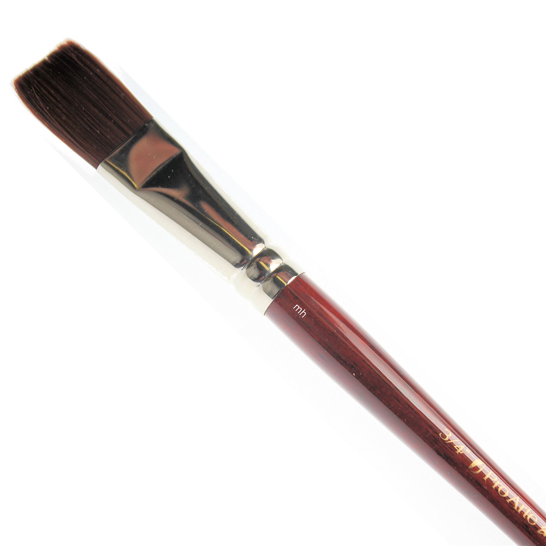 Artist paint brush Pro Arte Series 204 acrylix acrylic paint one stroke brushes - Picture 6 of 9