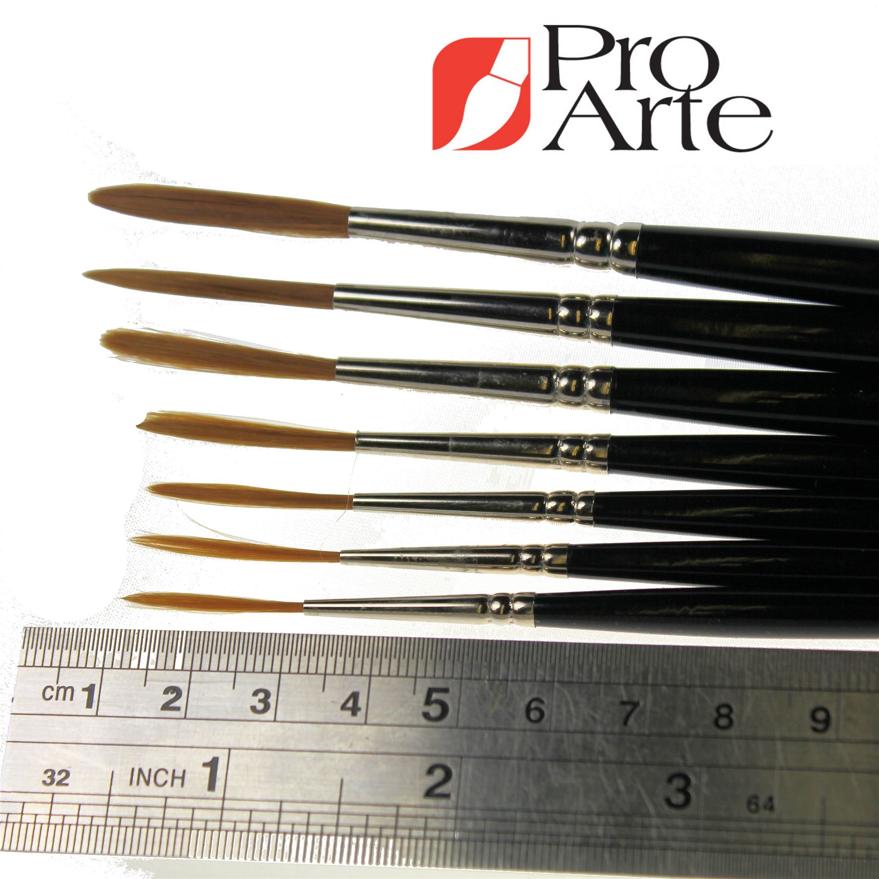 Pro Arte Series 103 Watercolour Artists Rigger Brushes Prolene long