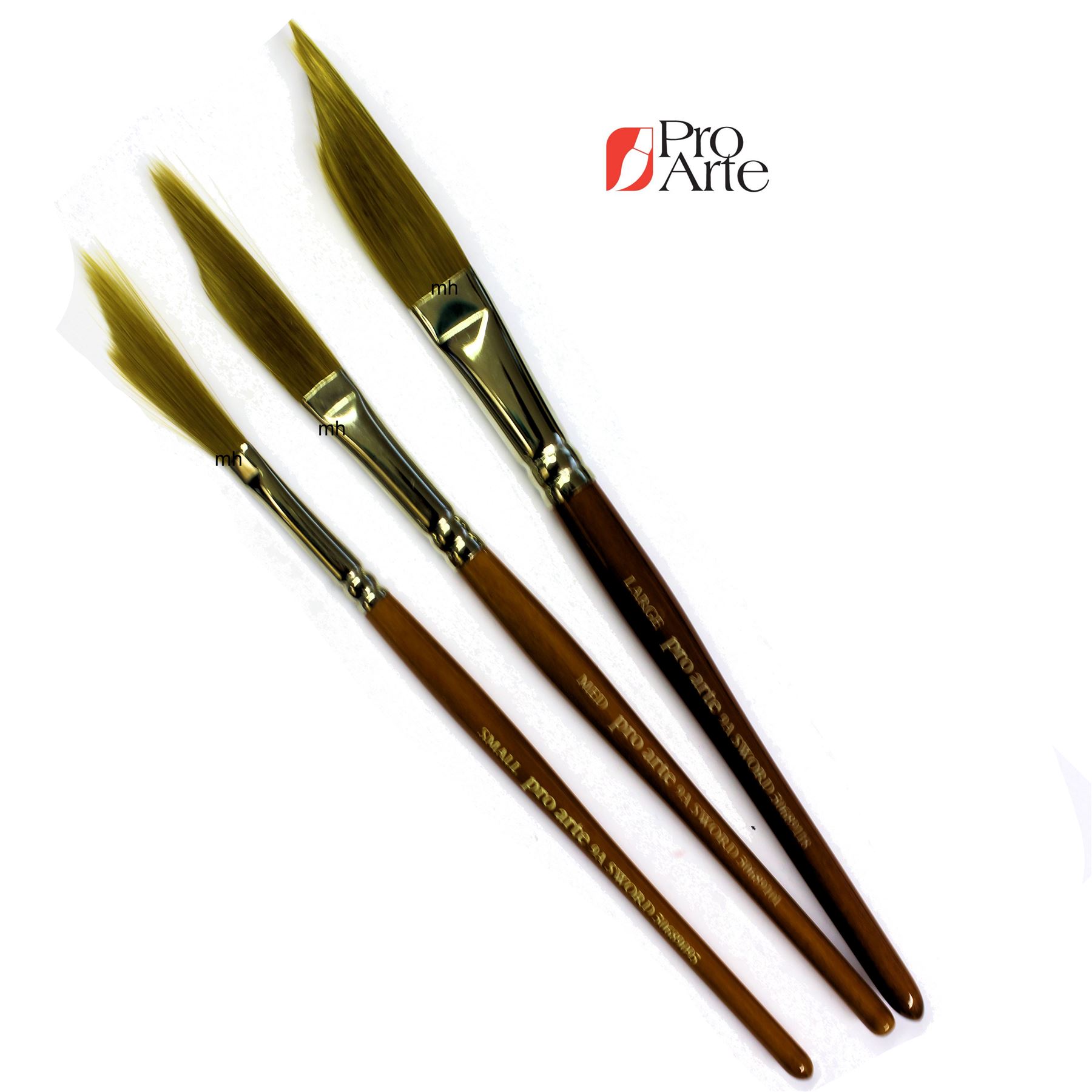 Pro Arte Series 9A rolene Sword Liners Brush Artists watercolour