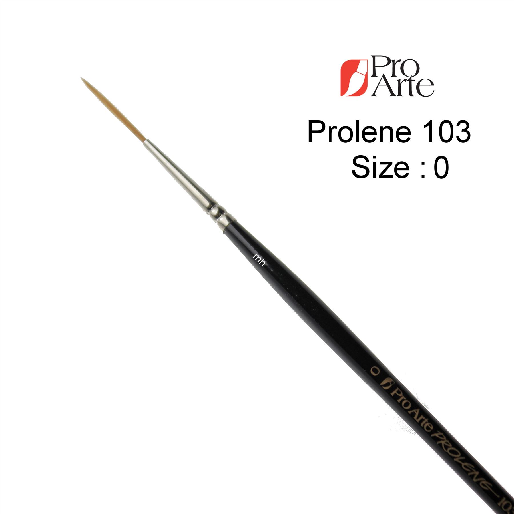 Pro Arte Series 103 Watercolour Artists Rigger Brushes Prolene long hair brush - Picture 3 of 9