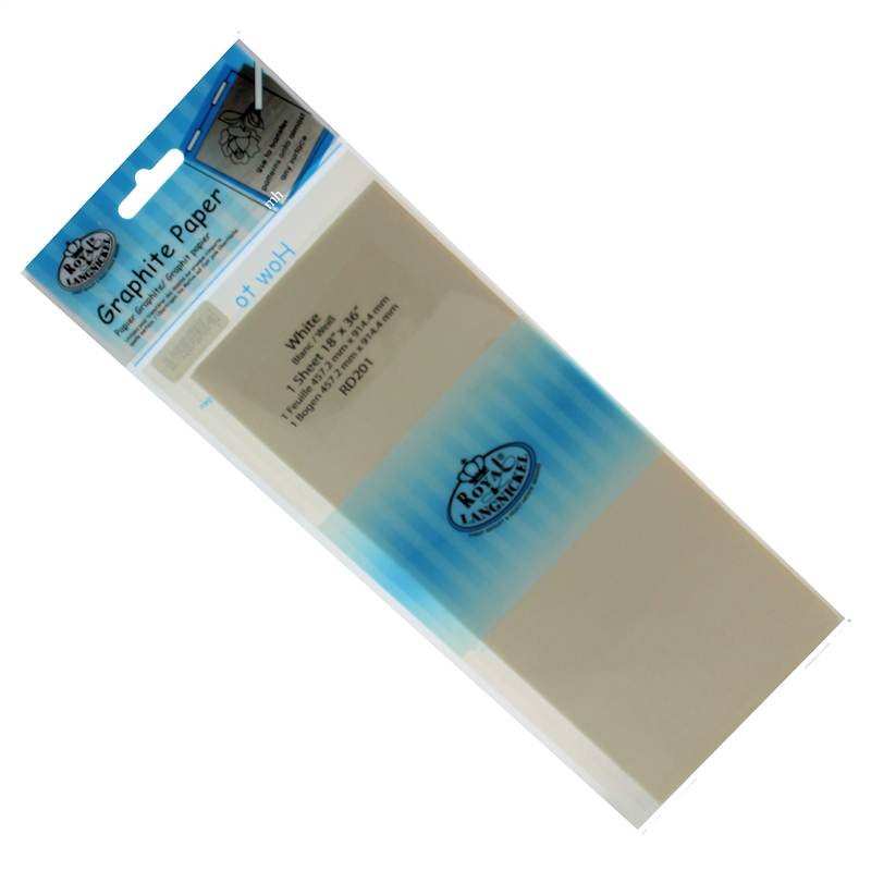 Royal /& Langnickel Blanco Papel De Dibujo De Grafito 18/" X 36/"