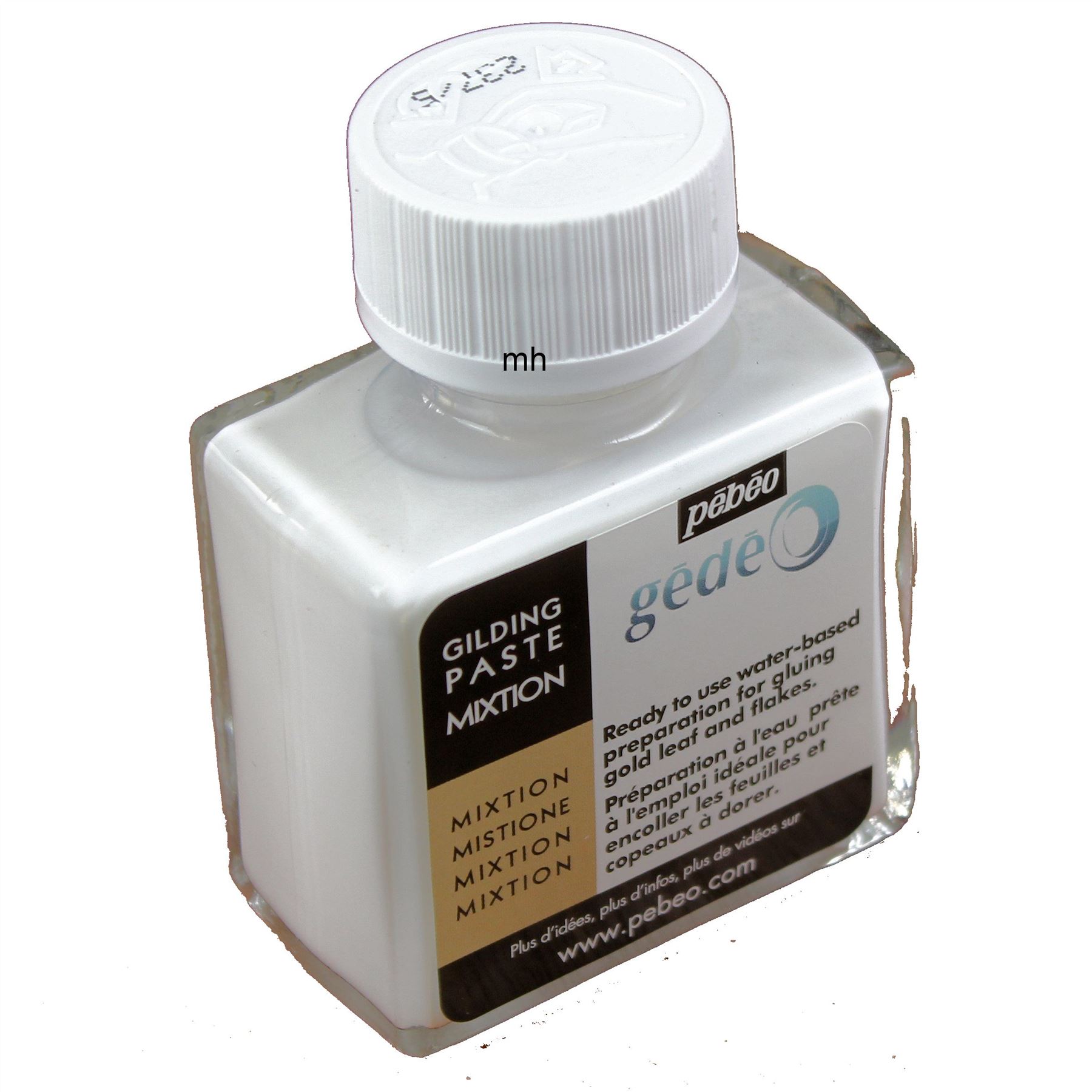 Pebeo Gedeo Gilding Paste Mixtion Gold Leaf Reparation 75ml