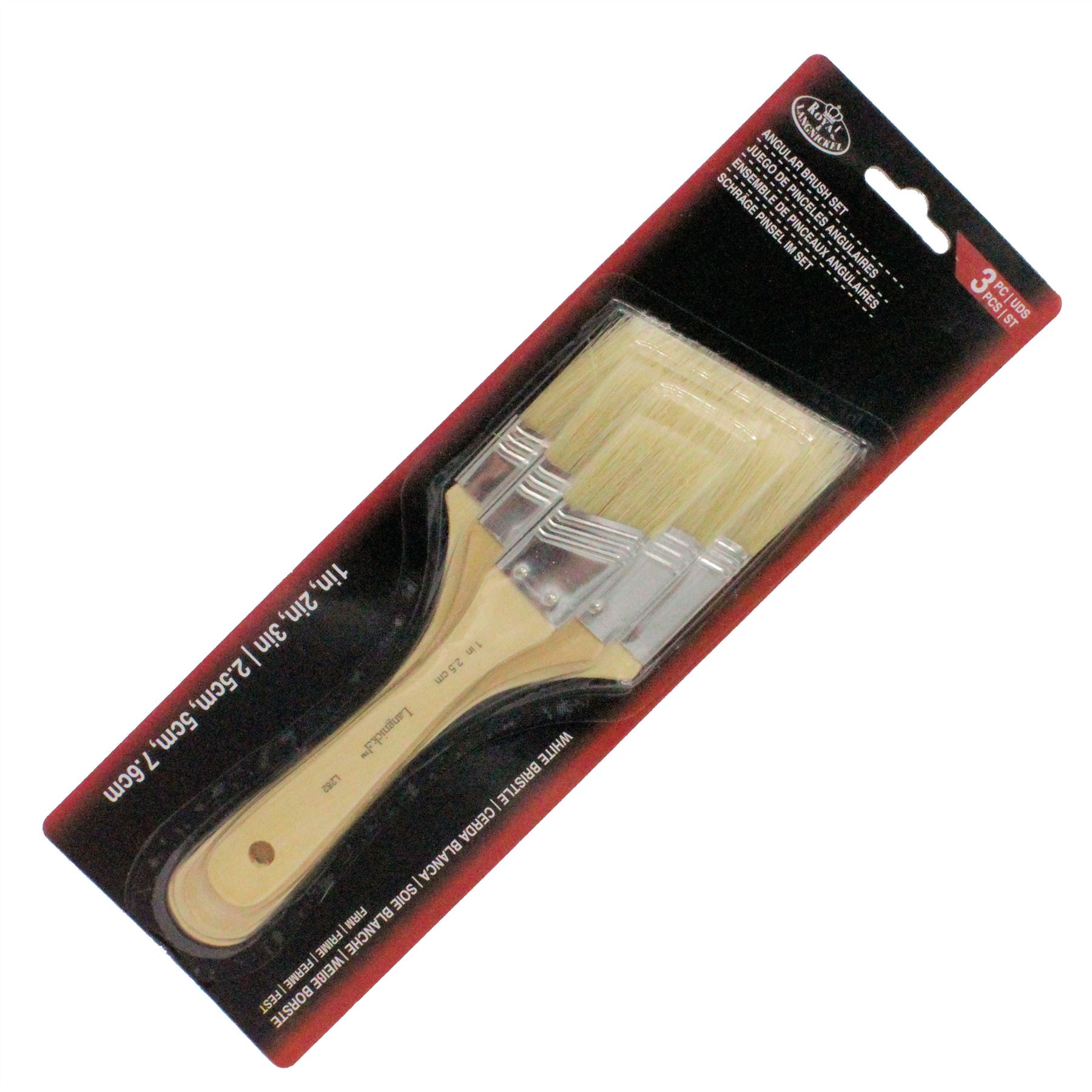 Large area brushes 1" 2" 3" artists paint brush sets inches Wash Firm Soft - Picture 14 of 20