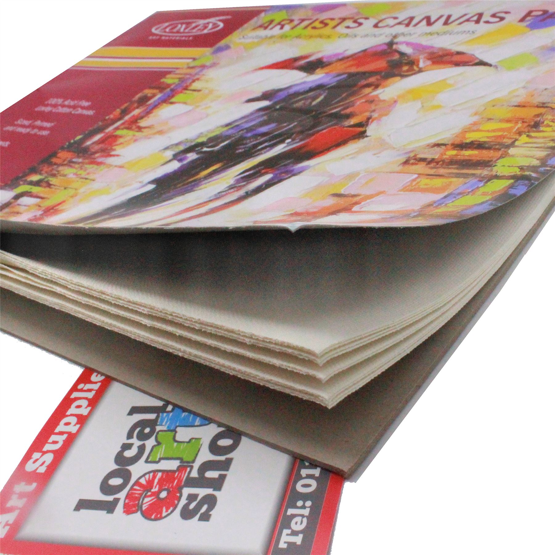 Loxley primed canvas pad artists cotton canvas sheet 18x14" eBay