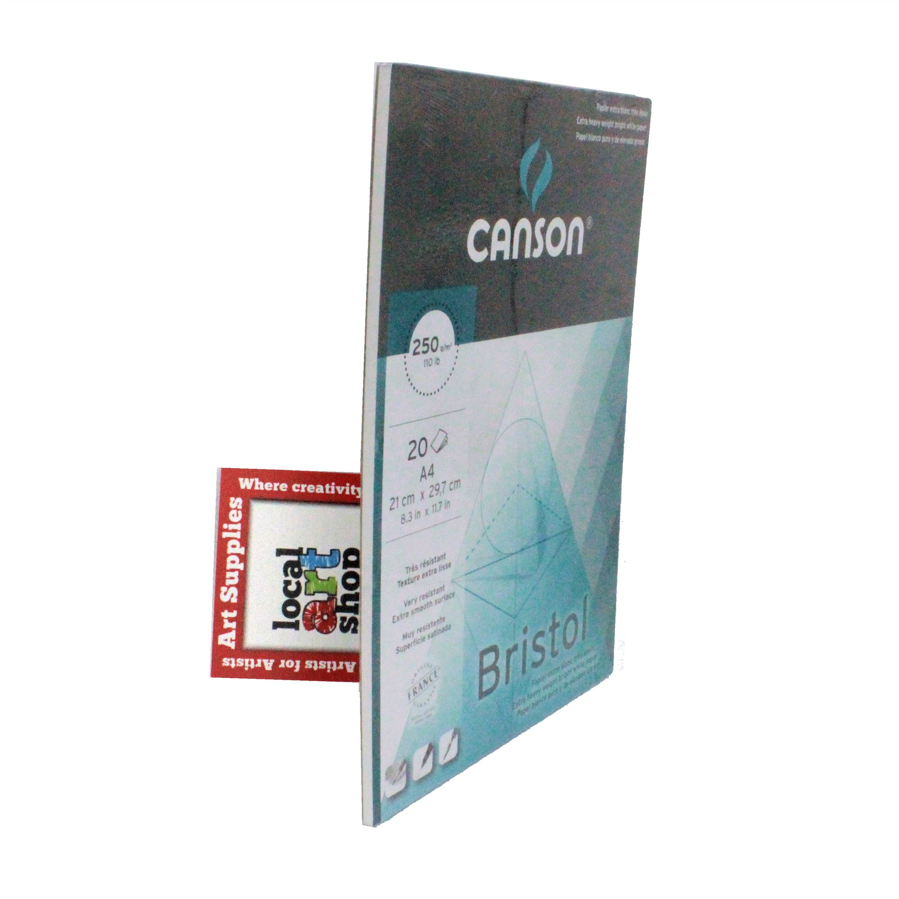 Canson Bristol Graphic Pad Paper 250gsm A4 eBay