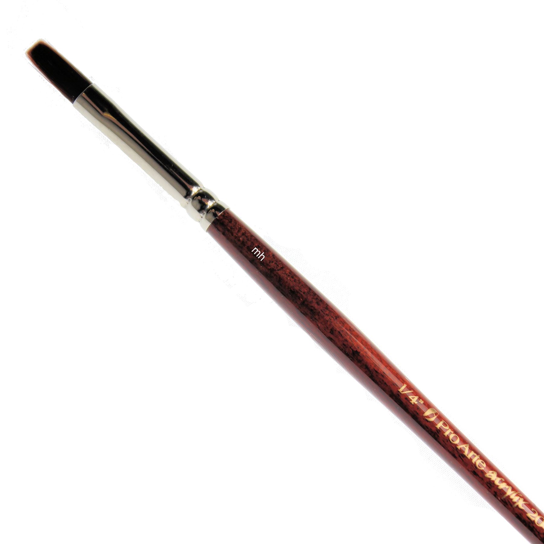 Artist paint brush Pro Arte Series 204 acrylix acrylic paint one stroke brushes - Picture 3 of 9