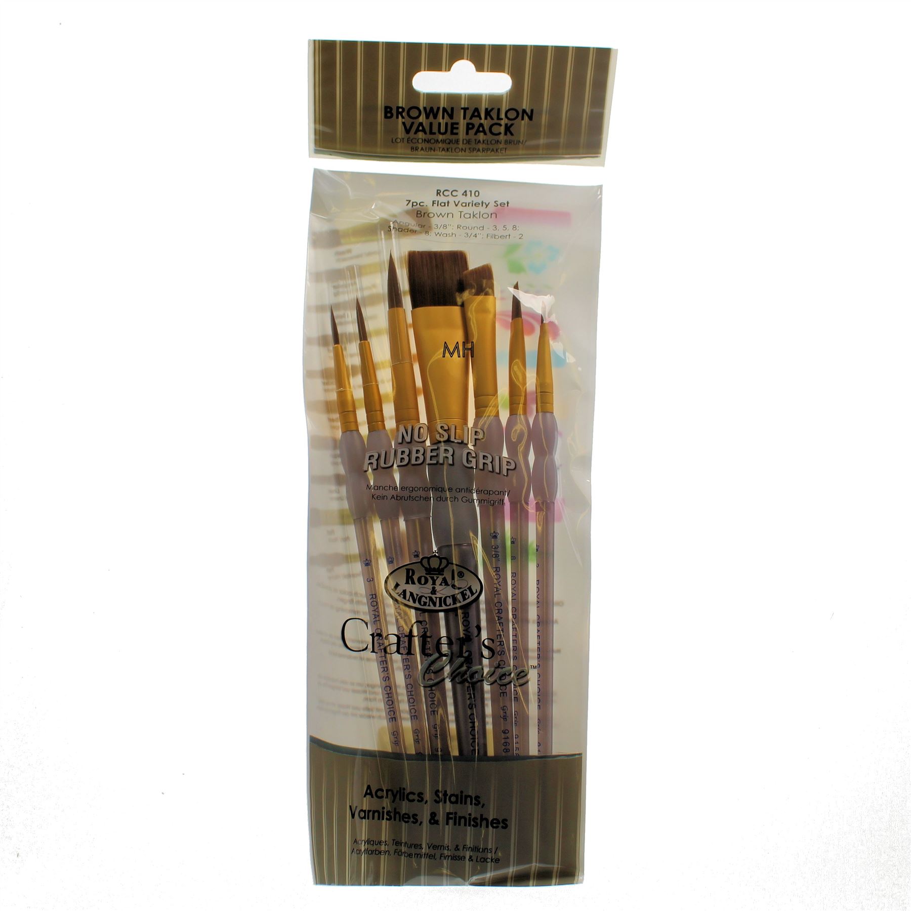 Royal and langnickel artists crafters choice paint brushes soft grip - Picture 11 of 13