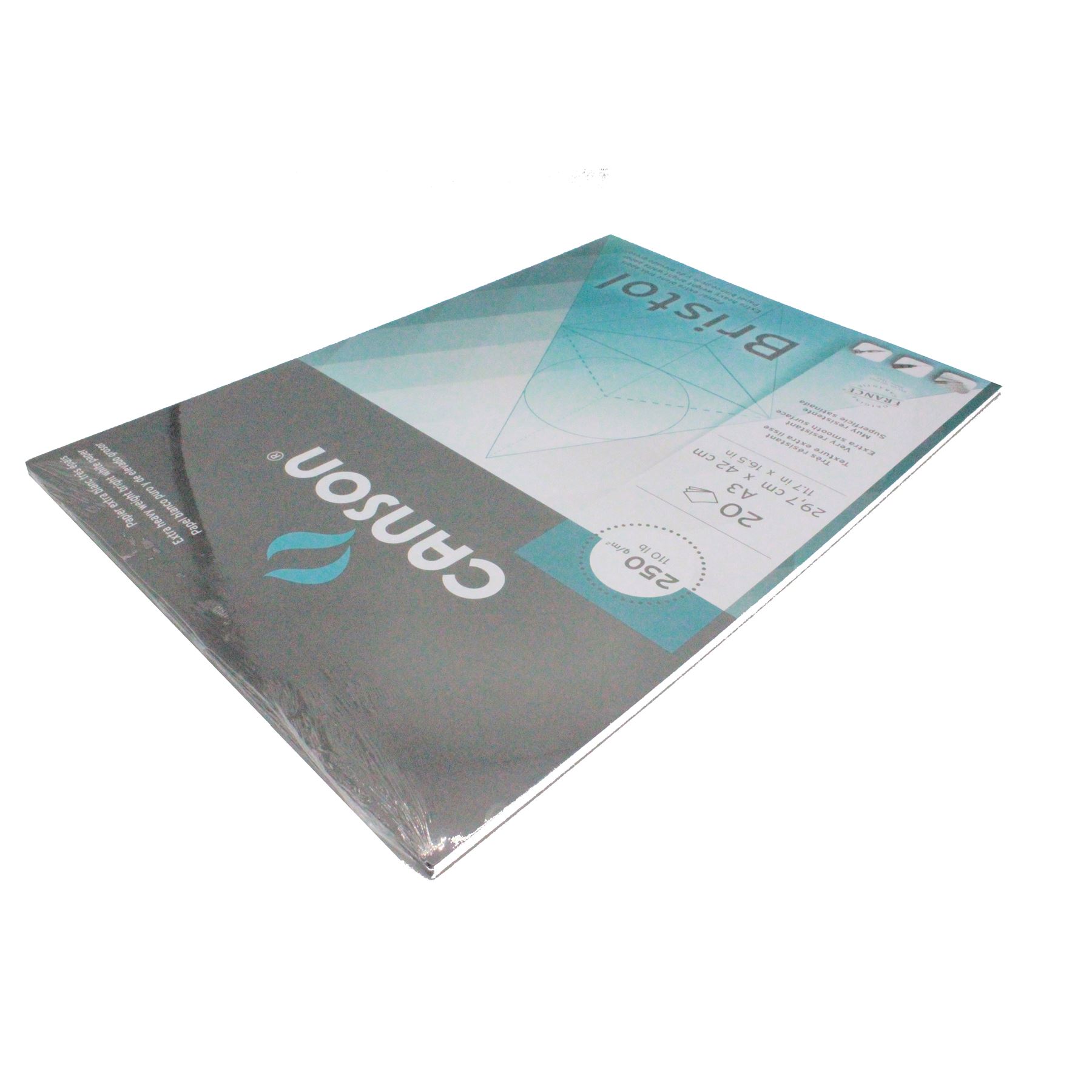 A3 Bristol Paper Canson extra smooth surface pad 250gsm 3148954571218
