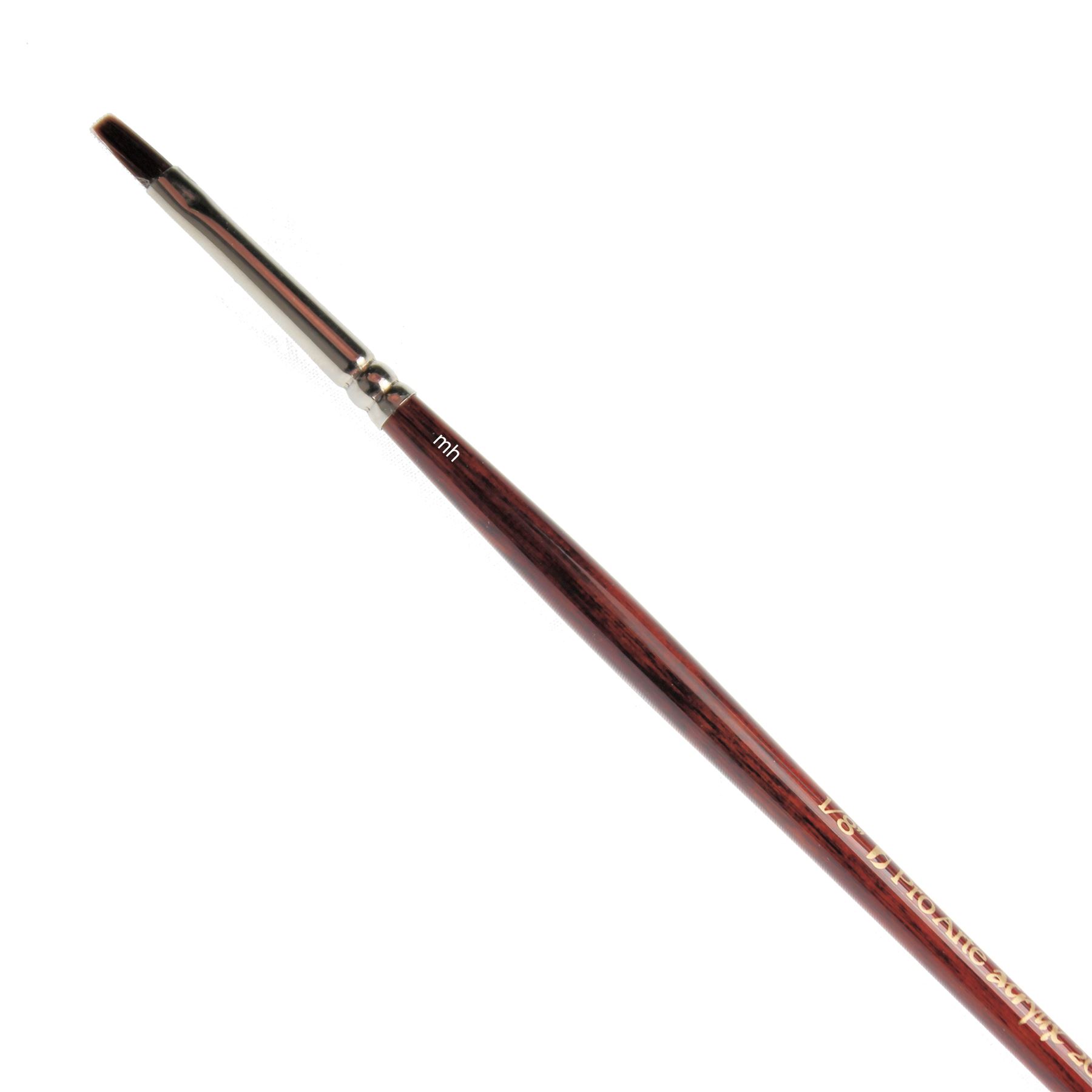 Artist paint brush Pro Arte Series 204 acrylix acrylic paint one stroke brushes - Picture 2 of 9