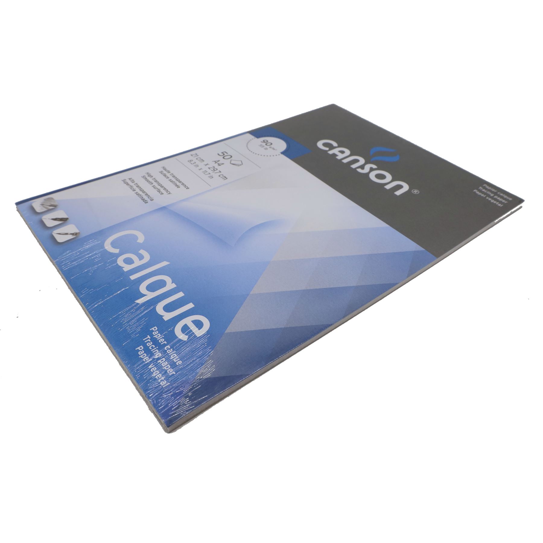 Canson A4 Calque Satine Tracing Paper Pads 50 Sheets trace high quality