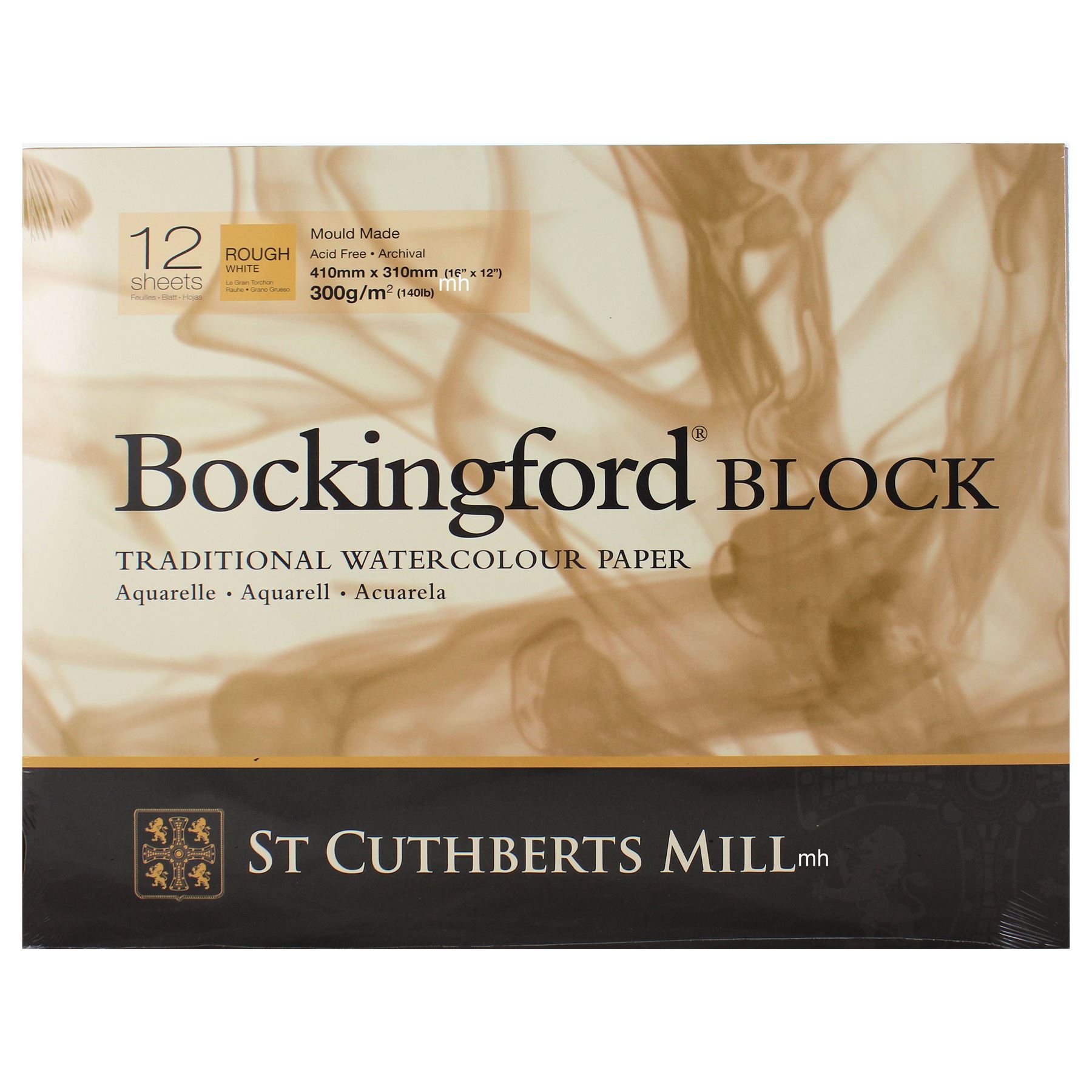 Bockingford Aquarell grobes Blockpapier 12 Blatt 300 g/m verschiedene Größen - Bild 4 von 4