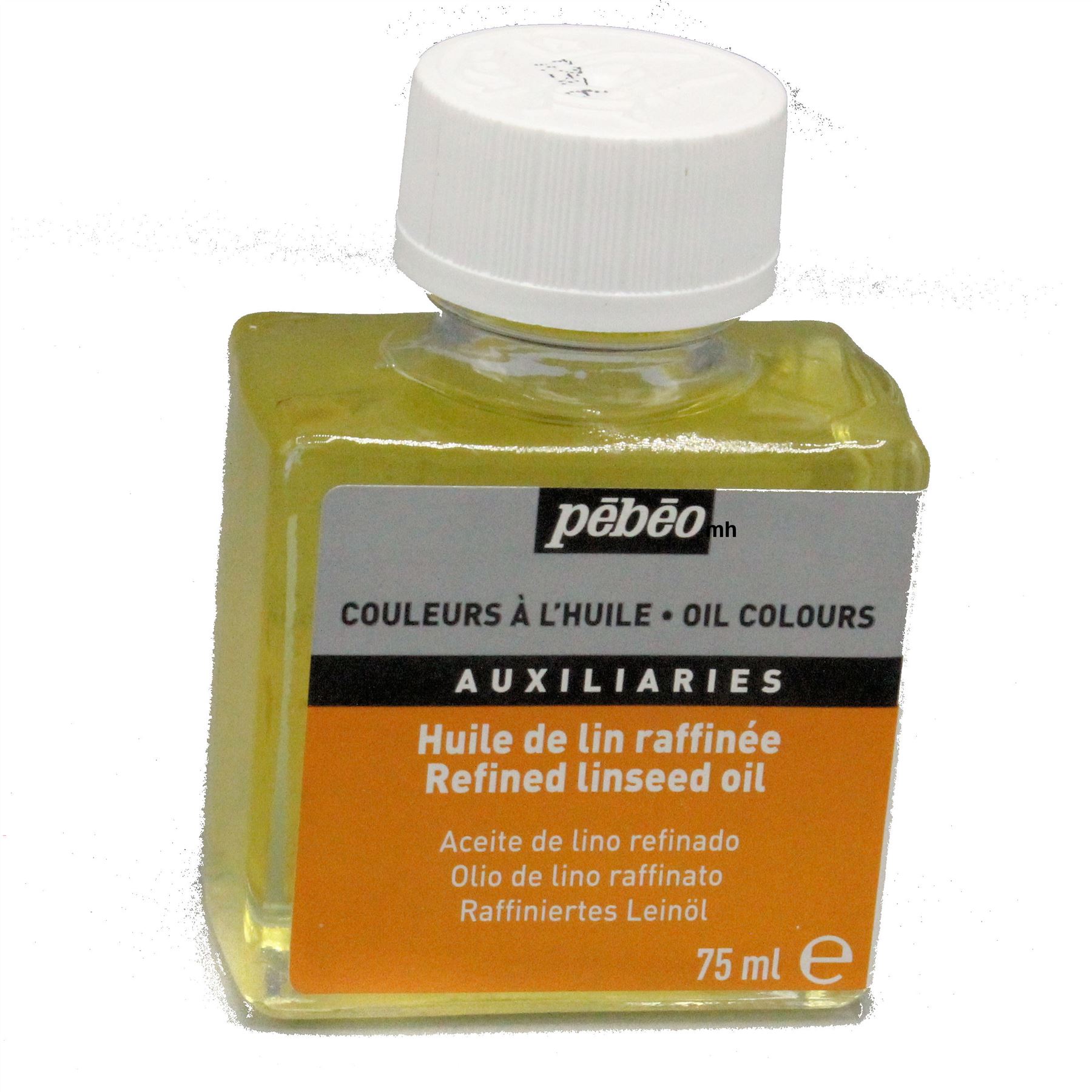 Pebeo Refined linseed oil 75ml artists oil paint medium eBay