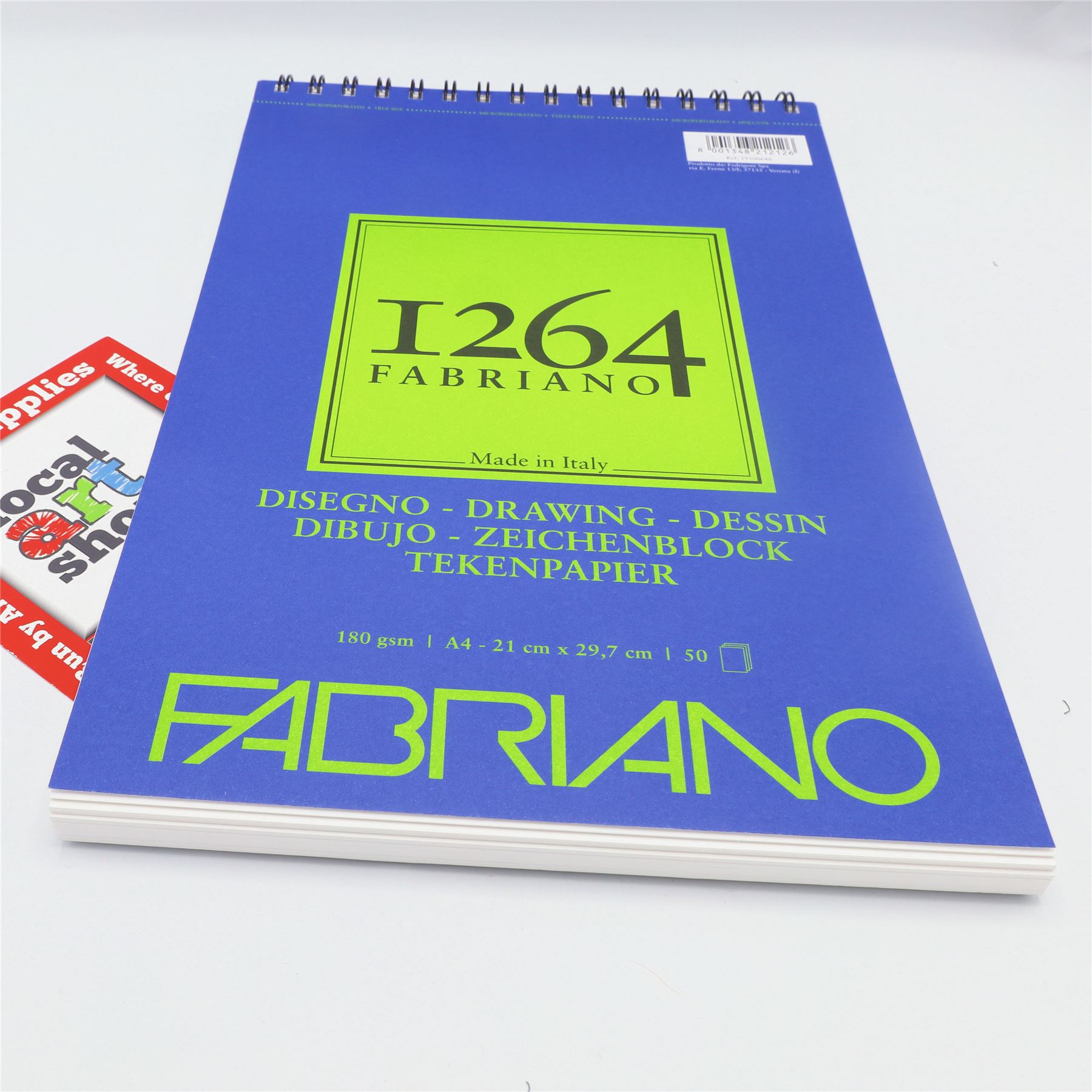 Fabriano 1264 drawing pad paper 180gsm spiral bound A4 A5 or A3 - Picture 11 of 17