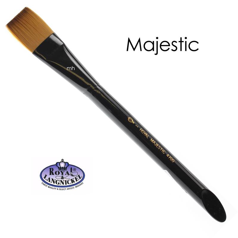 Royal brush Majestic Artists Taklon Individual Brushes round liner