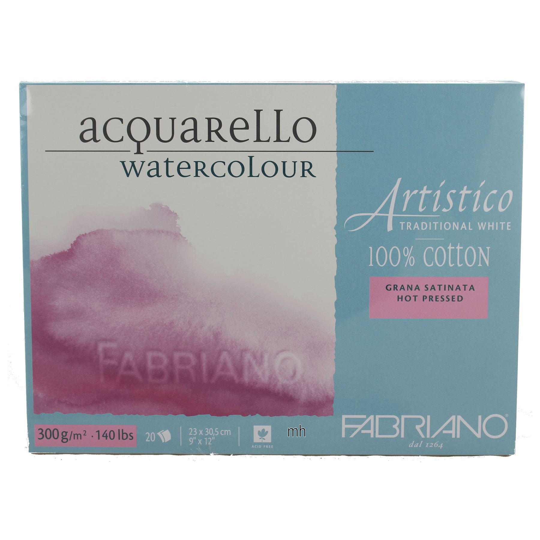 Fabriano Acquarello traditioneller weißer Aquarellblock - verschiedene Größen! - Bild 7 von 9