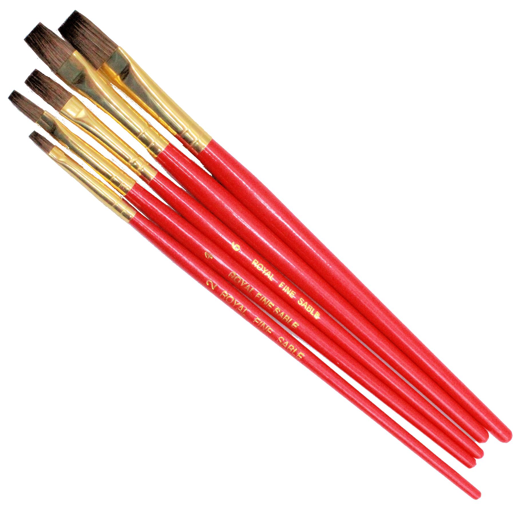 Royal & Langnickel Shaders Sable artists paint brush watercolour 5